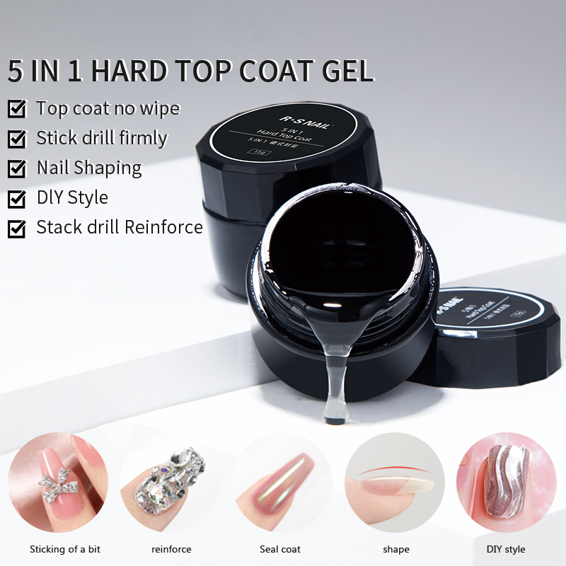 Gel Top Coat - RSNAIL 5 IN 1 일본 하드