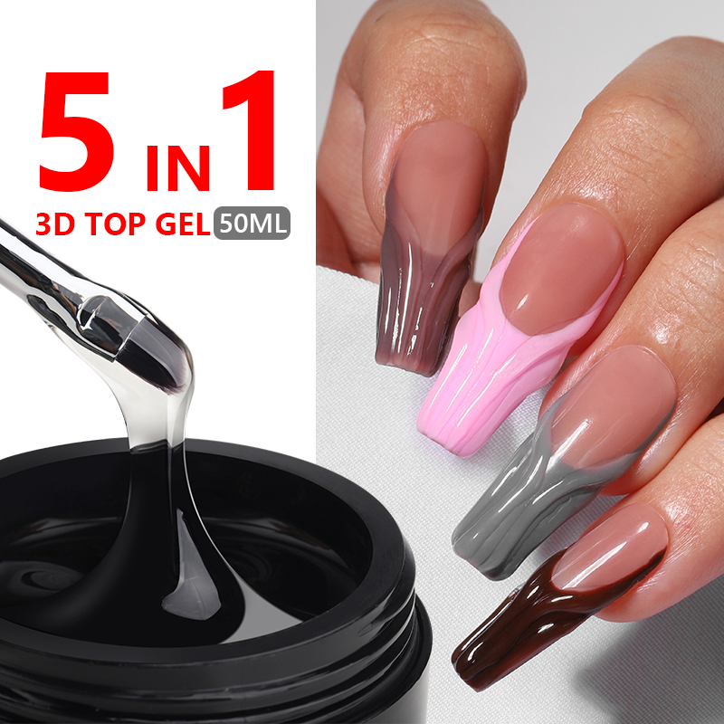 Gel Top Coat - MSHARE 3D 탑 코트 젤 50ml