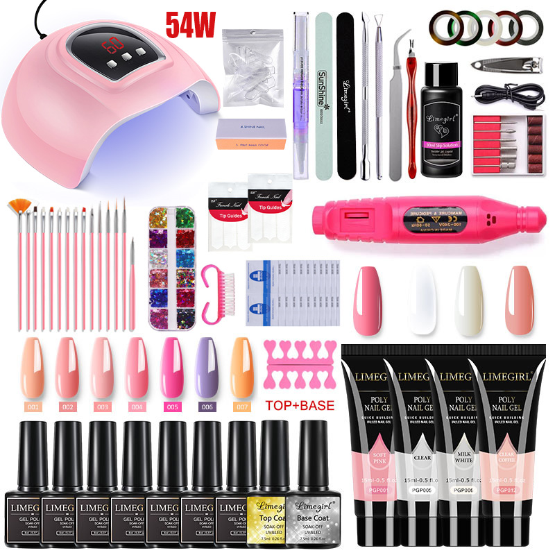 Gel Top Coat - 네일 연장 키트 UV LED 네일