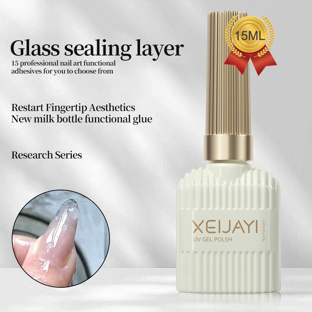 Gel Top Coat - 15ml 유리 씰링 레이어 탑코트 젤