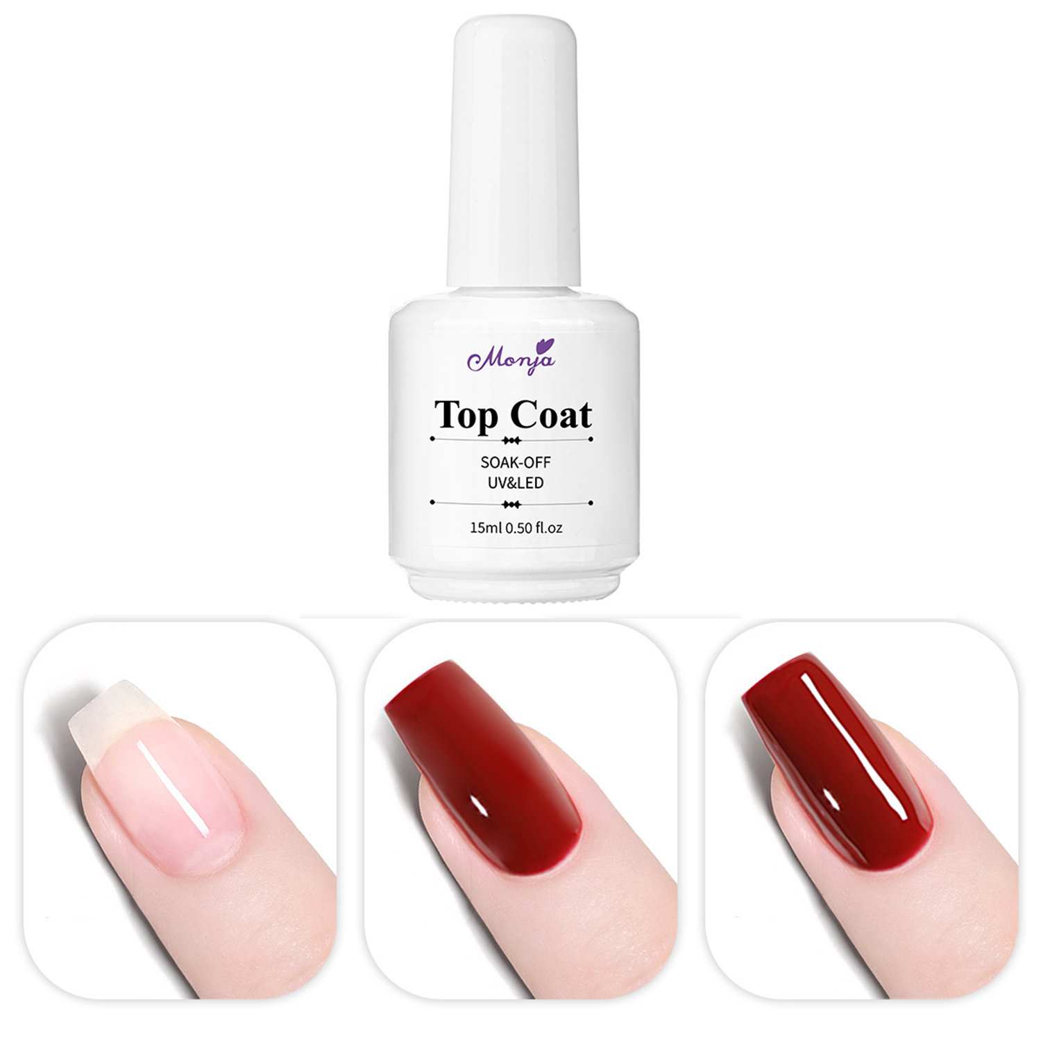 15ml 탑 코트 젤 매니큐어 용 닦아 없음 빠른 건조 - Gel Top Coat 리뷰 및 가격