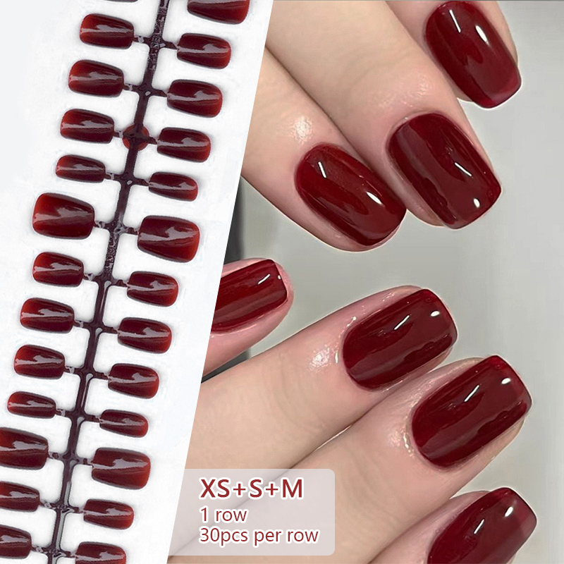 30개 누드 캣 마그네틱 효과 네일 팁 가짜 손톱 패션 - Nail Art Xs 리뷰 및 가격