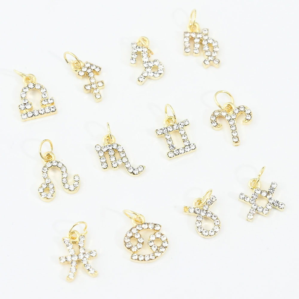 별자리 댕글 네일 아트 참, 3D 합금 다이아몬드 피어 - Nail Art Xs 리뷰 및 가격