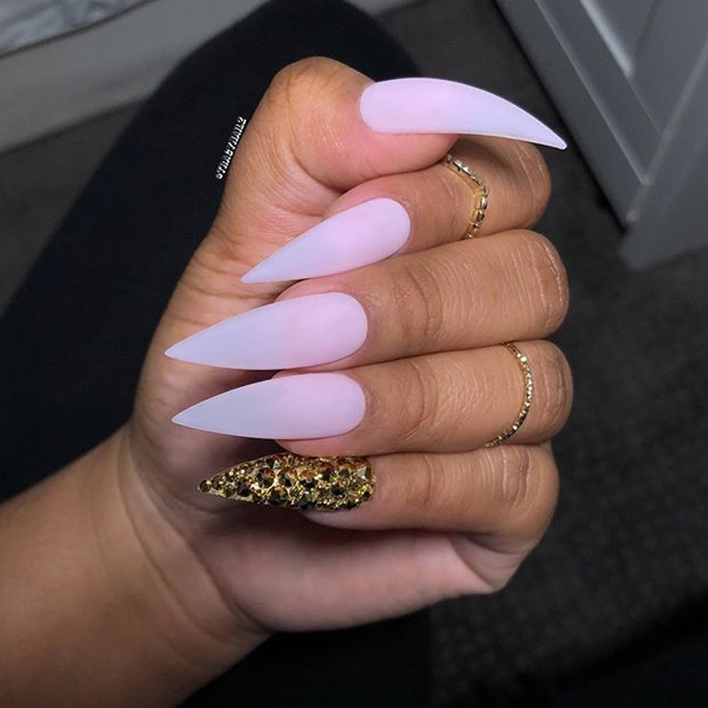 500 개/몫 긴 아몬드 클리어 ABS 손톱 전체 커버 - Nail Art Xs 리뷰 및 가격