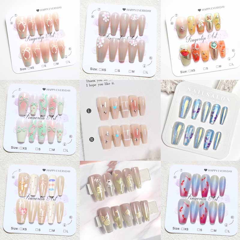 10개 여성용 프랑스 스타일 고급 3D 릴리프 페탈 고 - Nail Art Cat Eye 리뷰 및 가격