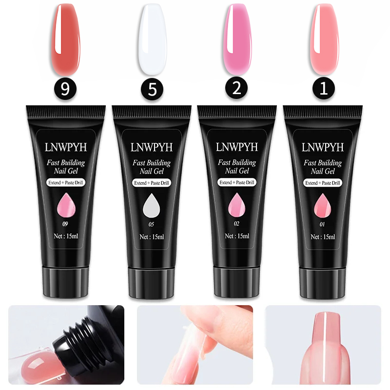 LED 네일 램프가 포함된 네일 젤 폴리쉬 키트 반영구 - Gel Top Coat 리뷰 및 가격