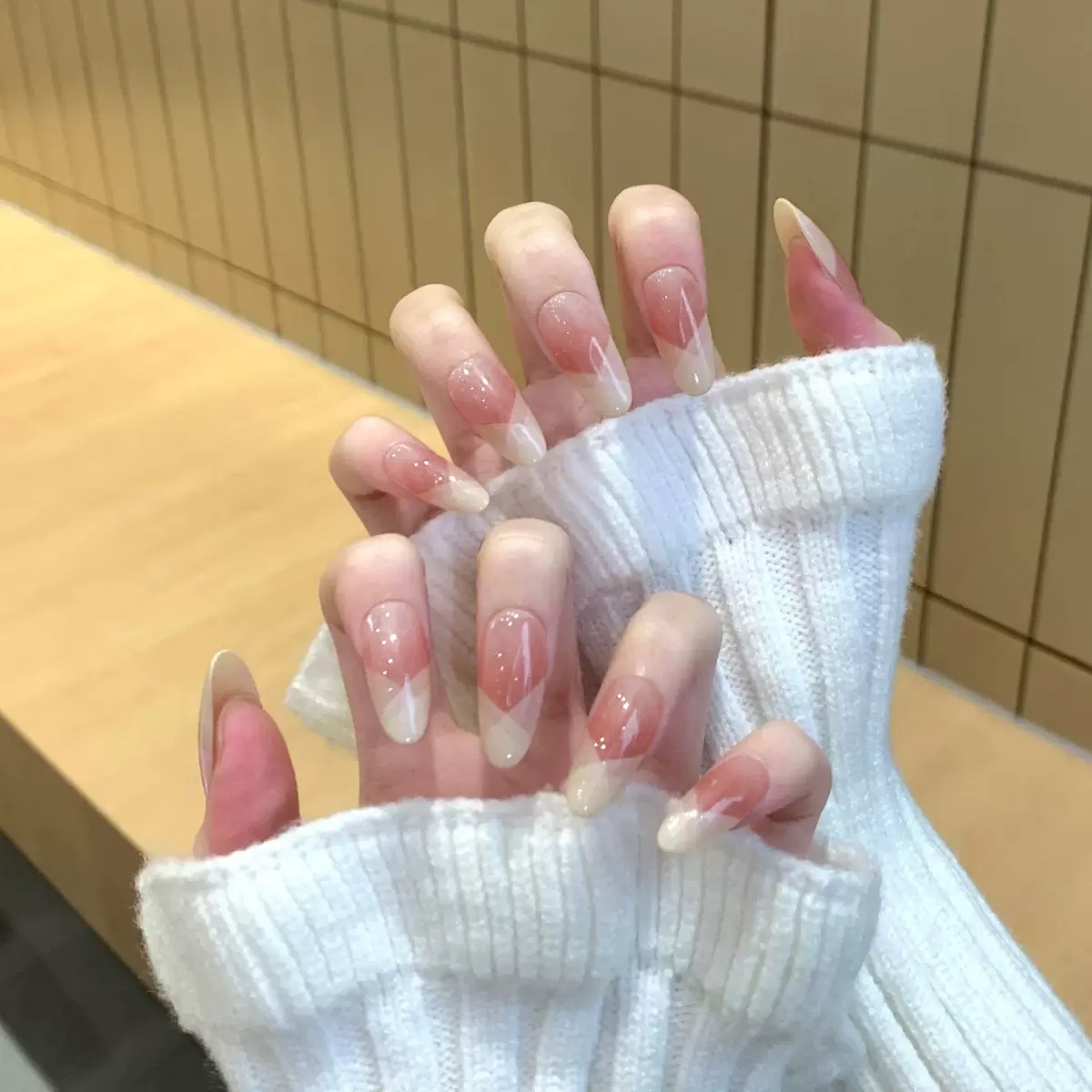 10개/봉 고양이 마그네틱 블러셔 효과 스타 프렌치 체 - Nail Art Xs 리뷰 및 가격