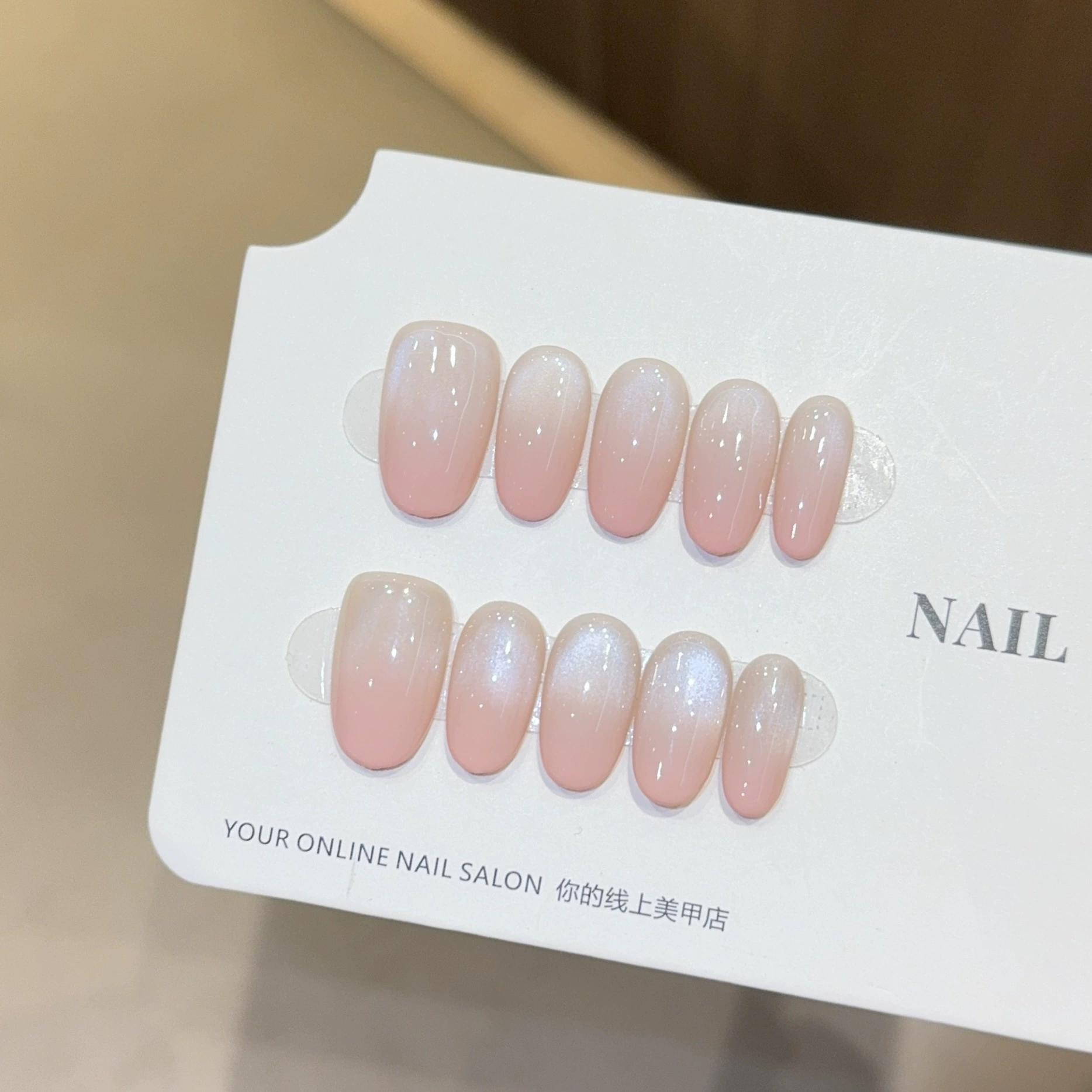 10개 골드 캣아이 오벌 핸드메이드 프레스온 네일 3D - Nail Art Xs 리뷰 및 가격