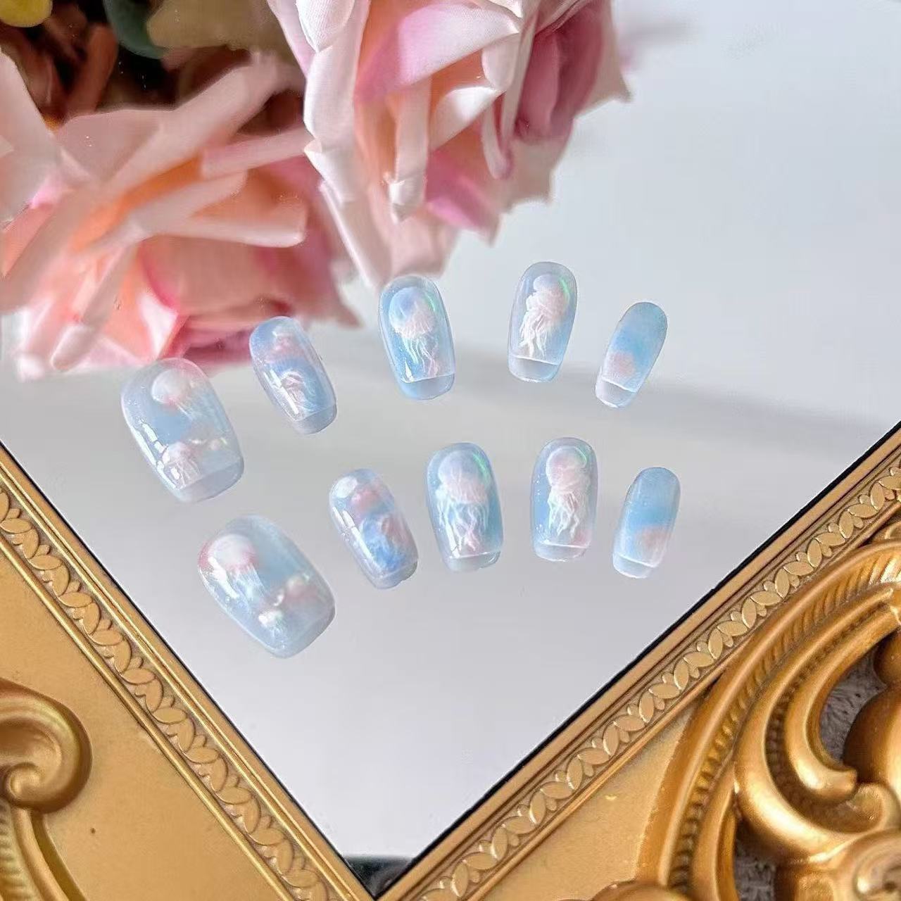 10개 여성용 컬러 드리미 해파리 새 핸드메이드 캣아이 - Nail Art Cat Eye 리뷰 및 가격