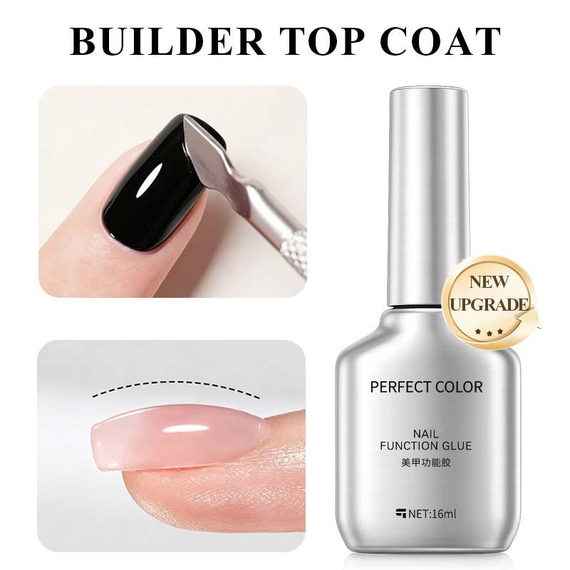 퍼펙트 컬러 빌더 탑코트 16ml, 노와이프 셀프레벨링 - Gel Top Coat 리뷰 및 가격