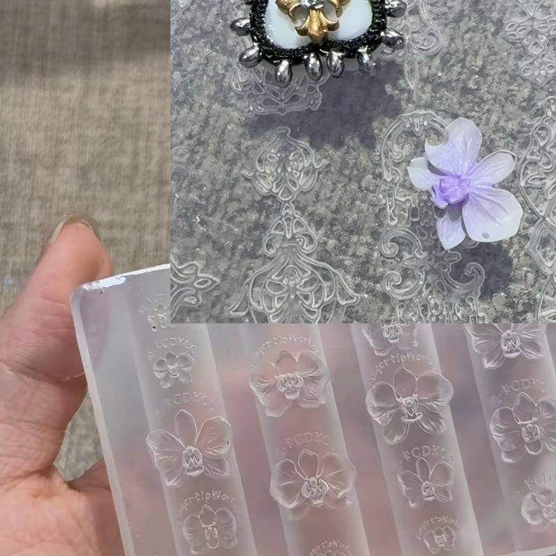 Z. 3D 팔레놉시스 꽃 실리콘 네일 몰드 DIY 달콤 - Nail Art Zone 리뷰 및 가격