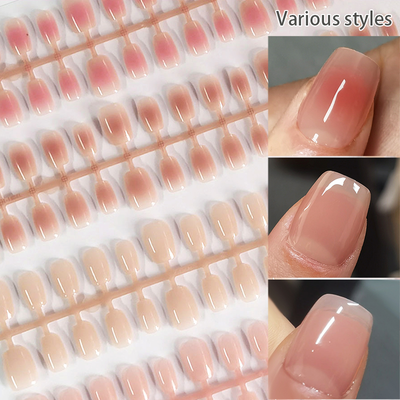 30개 누드 컬러 가짜 손톱 패션 프레스온 퀵 익스텐션 - Nail Art Xs 리뷰 및 가격