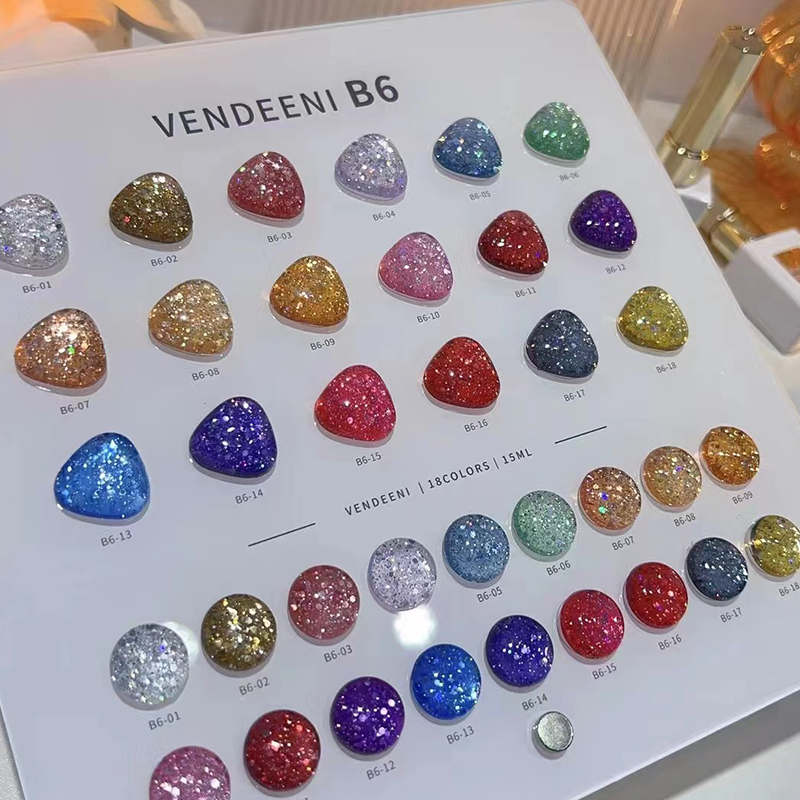벤디니 18컬러 12컬러 글리터 캣아이 네일 젤 세트  - Nail Art Cat Eye 리뷰 및 가격